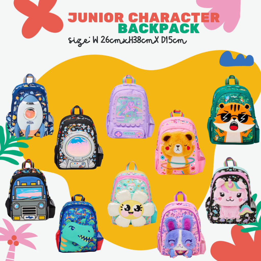 Jual SMIGGLE Animalia Junior Character Backpacks | Shopee Indonesia