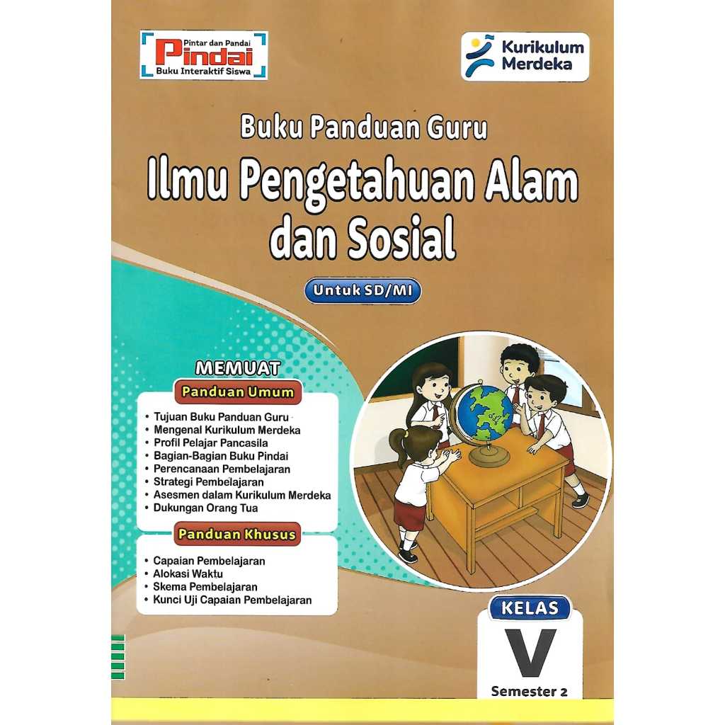 Jual Buku Panduan Guru IPAS Kelas 5 SD/MI Semester 2 Kurikulum Merdeka ...