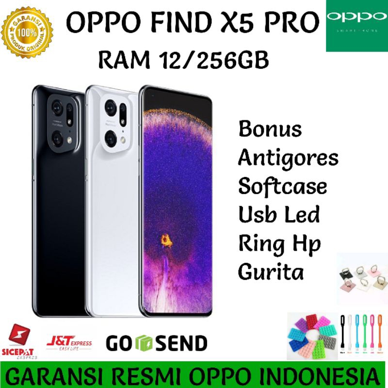 Jual OPPO FIND X5 PRO 12/256GB GARANSI RESMI OPPO INDONESIA | Shopee ...