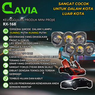 Jual Cavia Premium Mini Projie Lampu Tembak Laser Sorot Led Mobil Motor Foglamp Sql Mata Sql