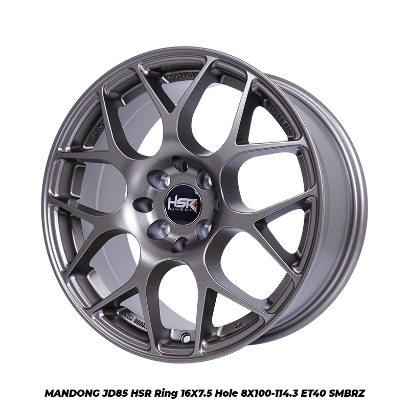 Jual BARU VELG RACING HSR TIPE MANDONG JD85 HSR R16X75 H8X100-114,3 ...