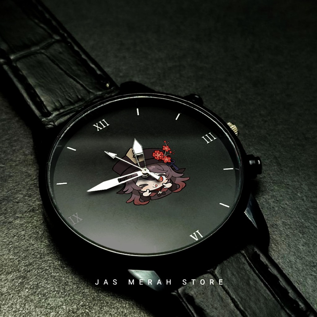 Jual Jam Tangan Anime Hu Tao Genshin Impact Include Box Hitam Premium ...