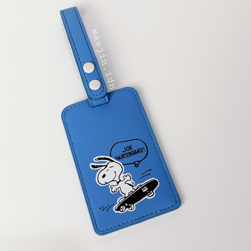 Jual ID Card Holder Snoopy Baskin Robbins x Peanuts KOREA Joe Cool BLUE ...