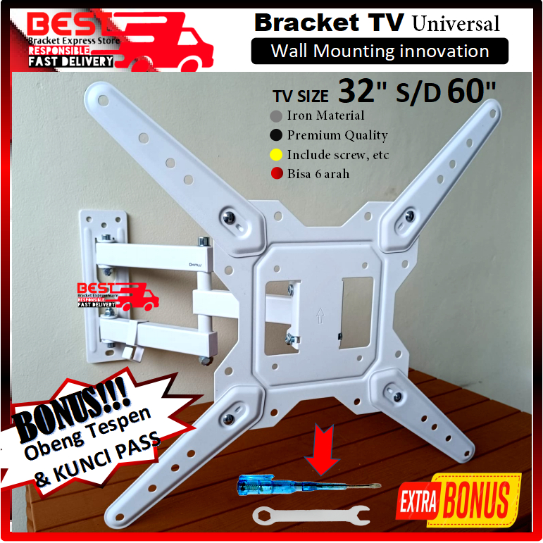 Jual Bracket Tv S D Inch Inch