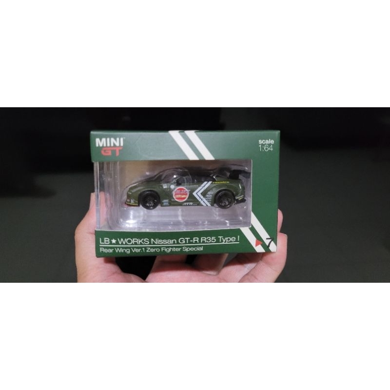 Jual MiniGT LBWK LB Works Nissan GTR GT R35 Type 1 Rear Wing ver 1 Zero ...