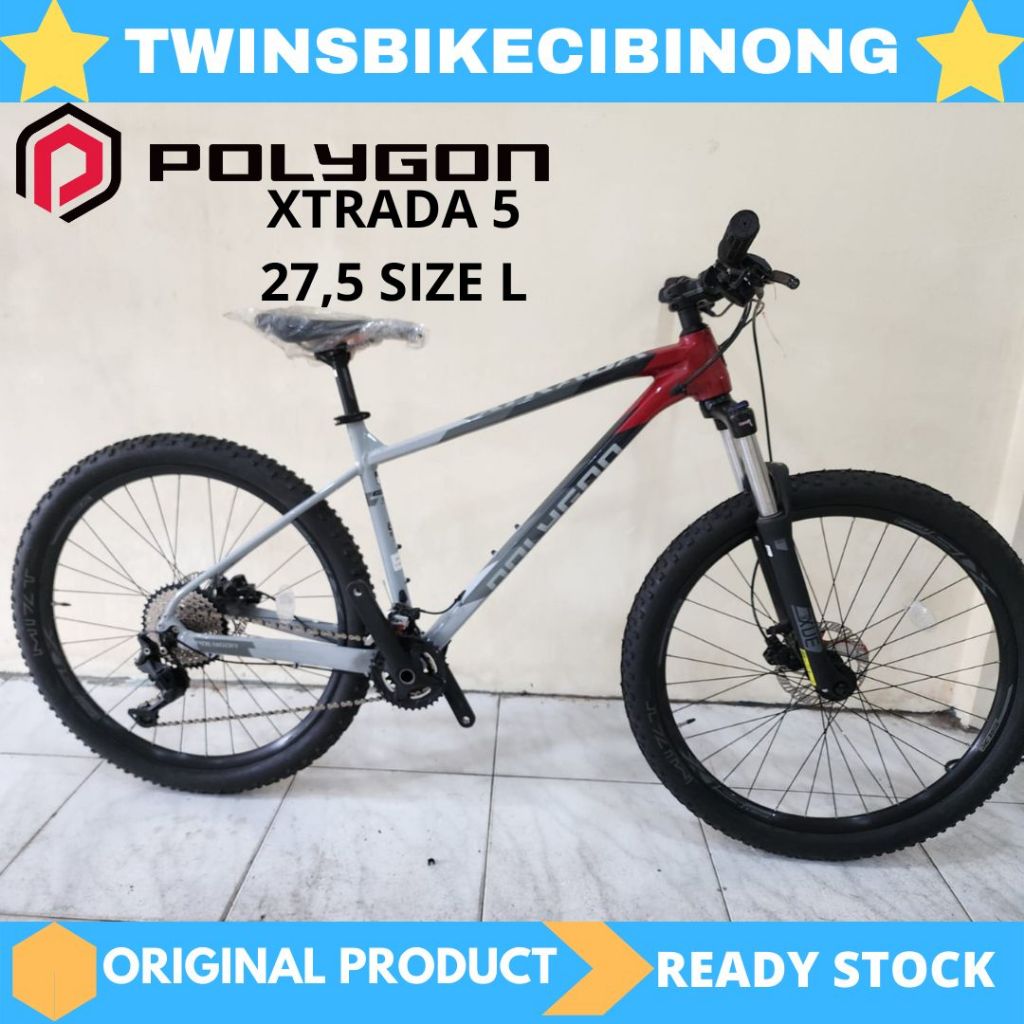 Jual Sepeda Gunung MTB 27 5 Polygon Xtrada 5 Size L Shopee Indonesia