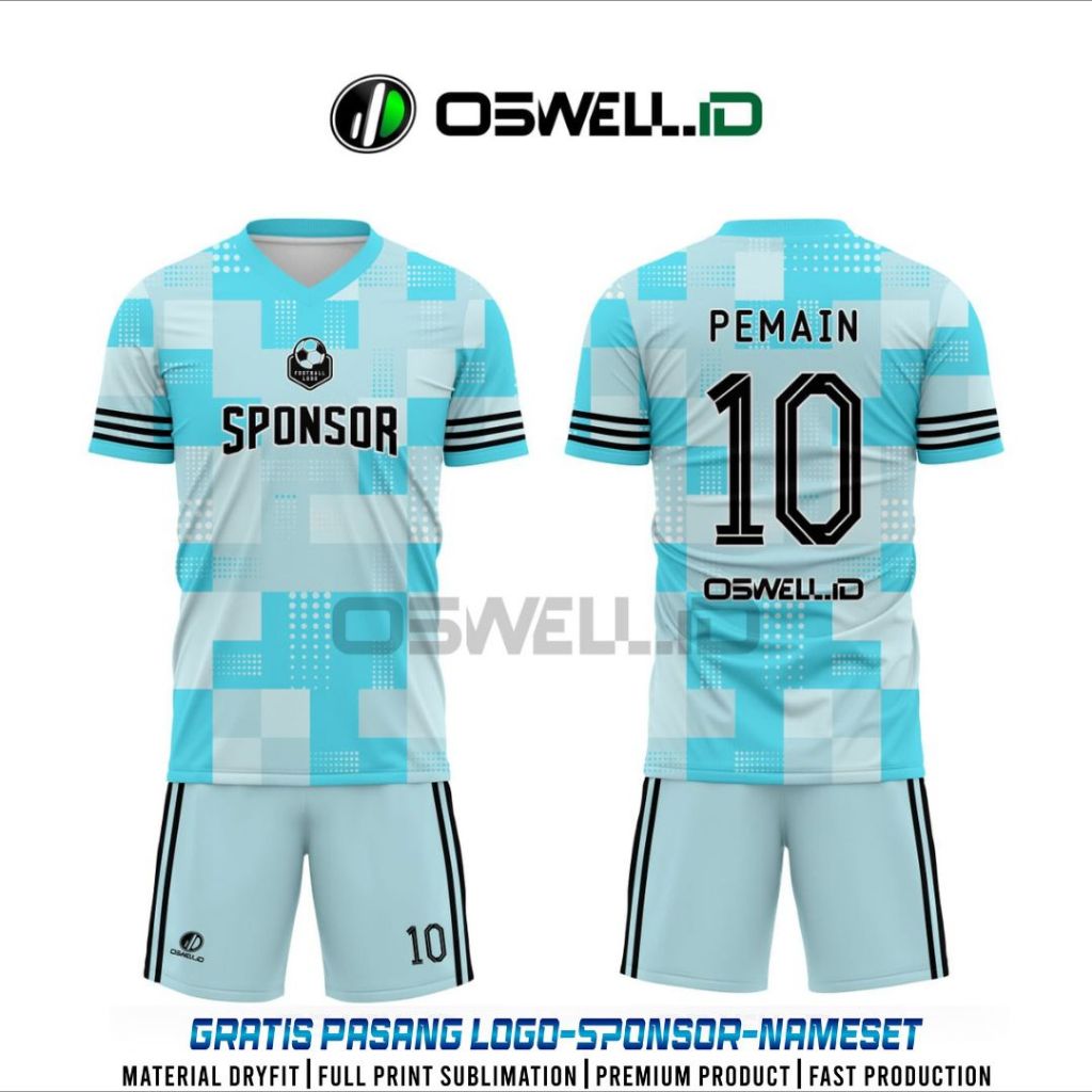 Jual BAJU JERSEY FUTSAL DAN SEPAK BOLA FREE CUSTOM FULL