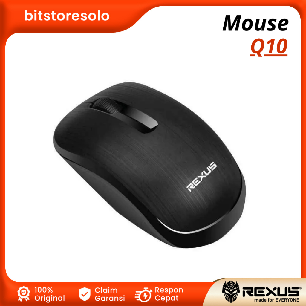 Jual Mouse Wireless REXUS Q10 Q20 Q30 Silent | Shopee Indonesia