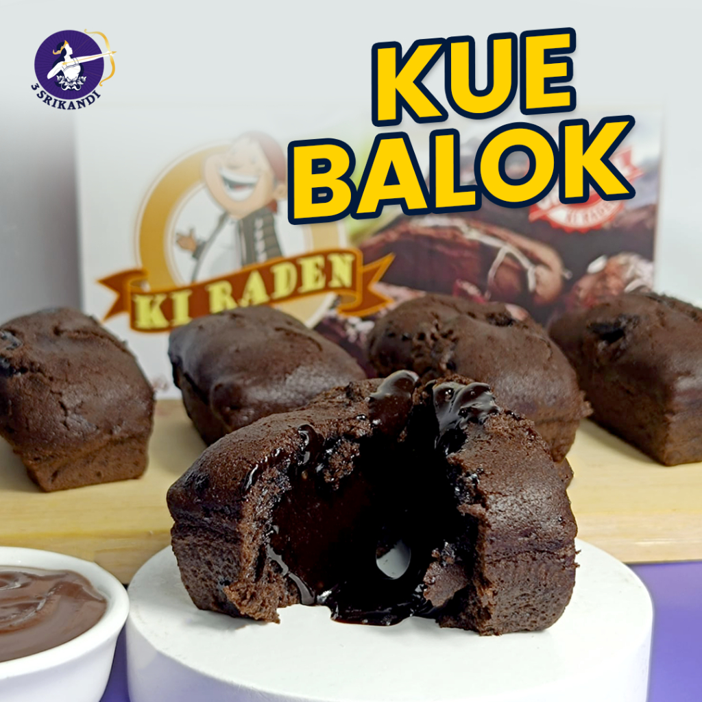 Jual Kue Balok Ki Raden Brownies Coklat Lumer Asli Coklat Isi 10 Pcs