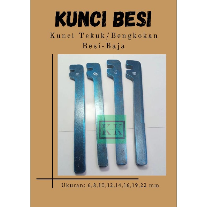 Jual Kunci Besi Tekuk Bengkokan Besi Dan Baja Shopee Indonesia