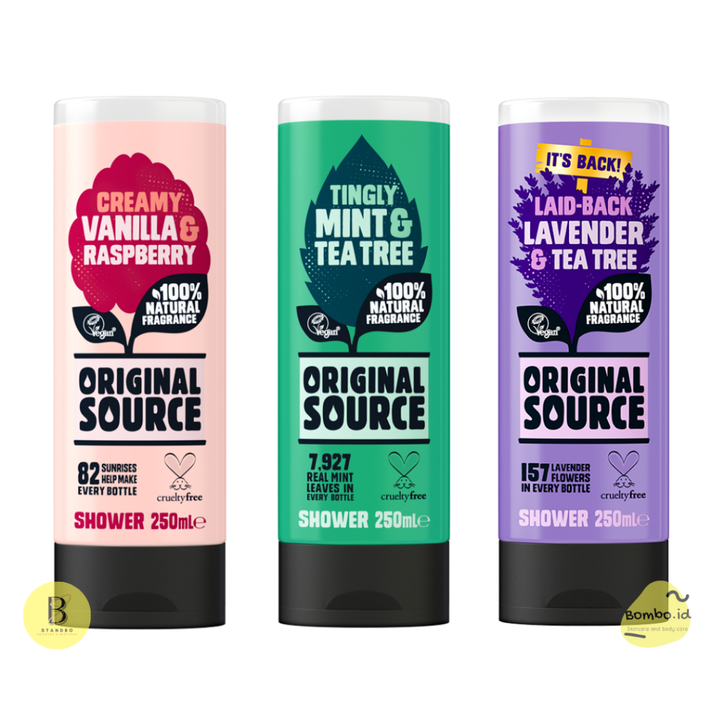 Jual Original Source Body Wash Body Shower 250ml / Mint & Tea Tree