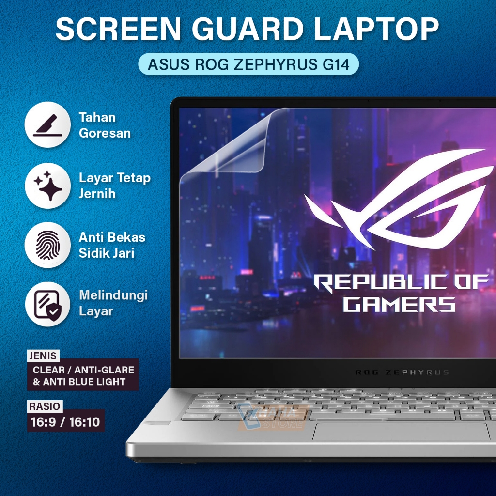 Jual Anti Gores Asus ROG Zephyrus G14 14