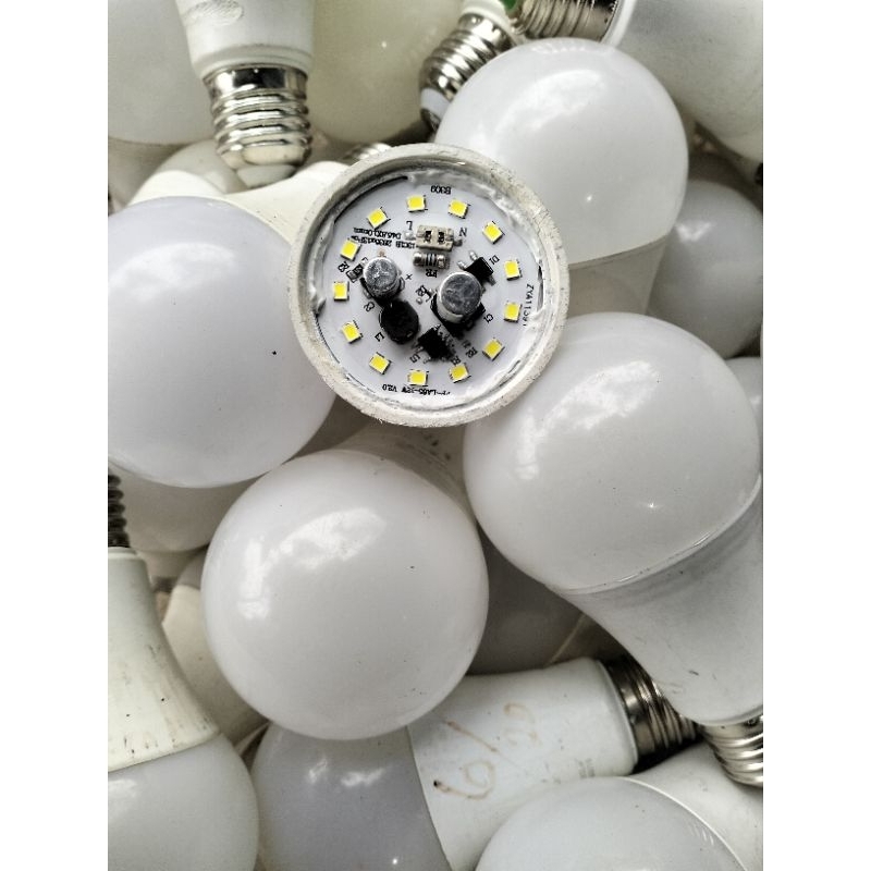 Jual lampu LED rakitan 12w nyala putih terang kualitas bagus(dobel ...