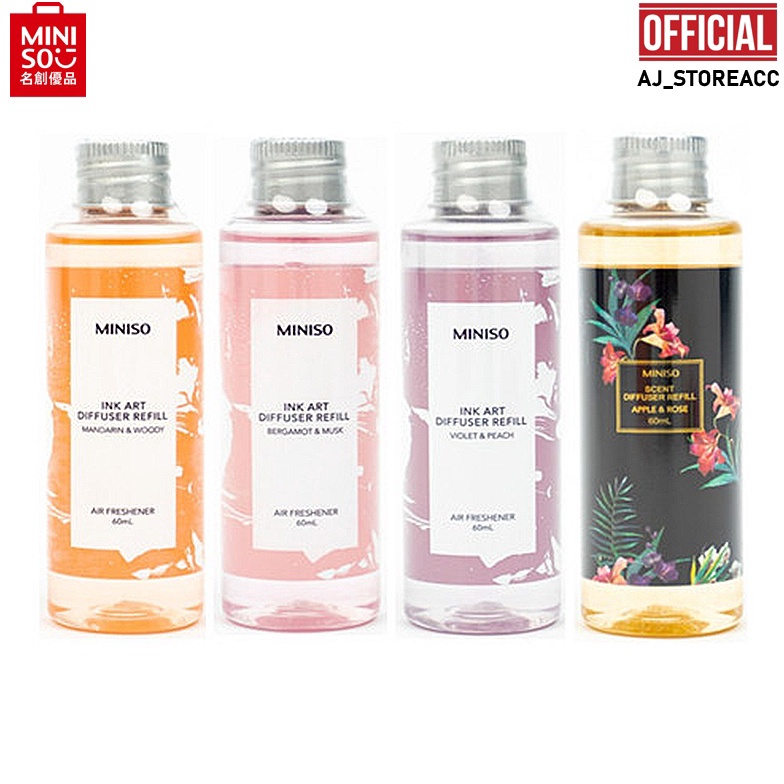 Jual Produk Premium.. MINISO PEWANGI RUANGAN BERKELAS INK ART DIFFUSER