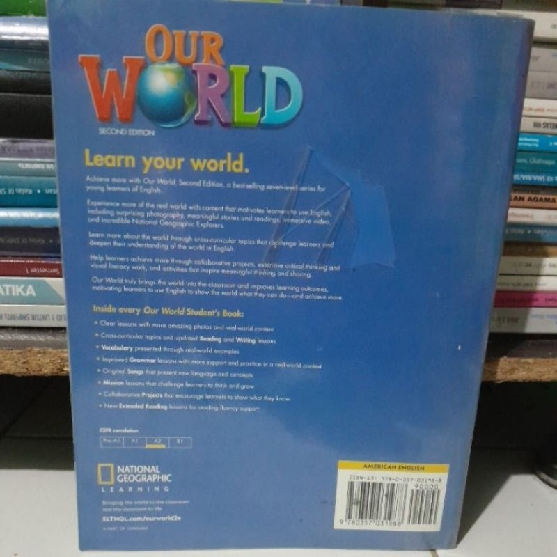 Jual BUKU OUR WORLD 5 SECOND EDITION | Shopee Indonesia