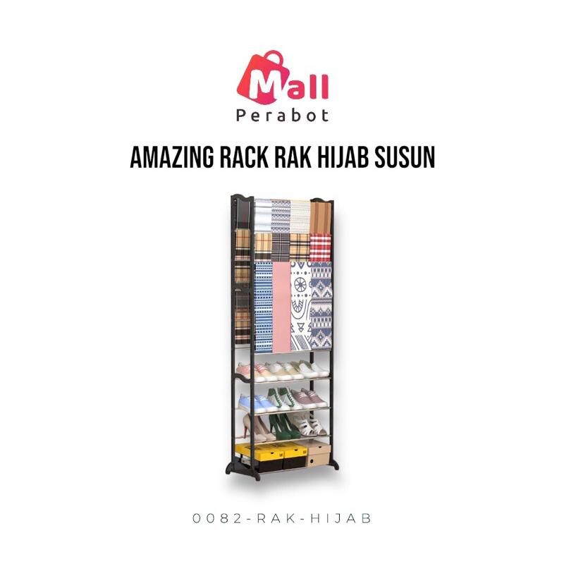 Jual Mall Perabot | Rak HIjab Amazing Shoes Rack - Rak Sepatu Rakit 10 ...