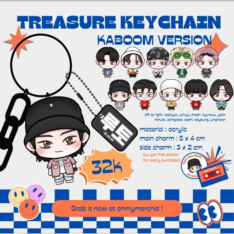 Jual TREASURE KEYCHAIN KABOOM VERSION | Shopee Indonesia