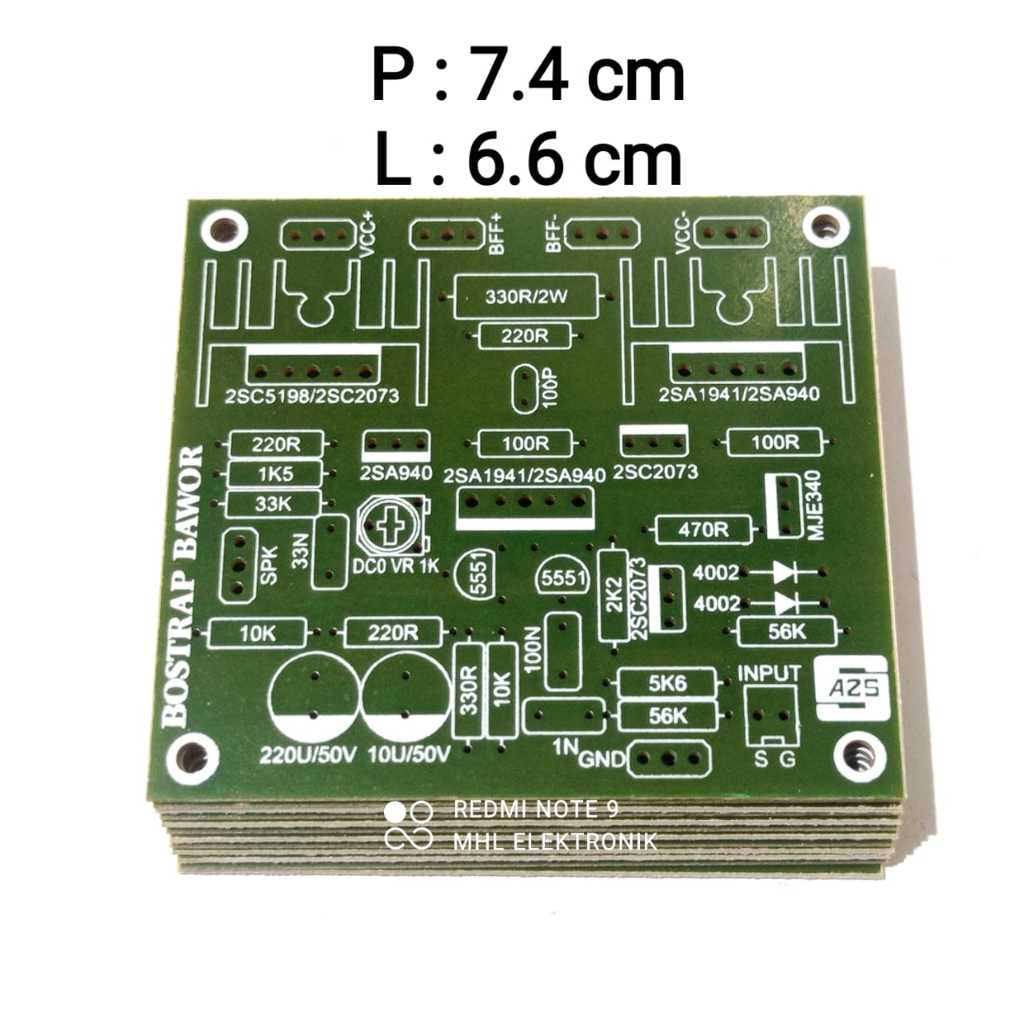 Jual PCB Power Micro Bostrap BAWOR | Shopee Indonesia