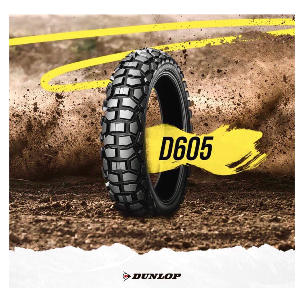Jual Ban Dunlop D605 Dual Purpose 460-18 + 275-21 ( Paket Murah ) | Shopee  Indonesia