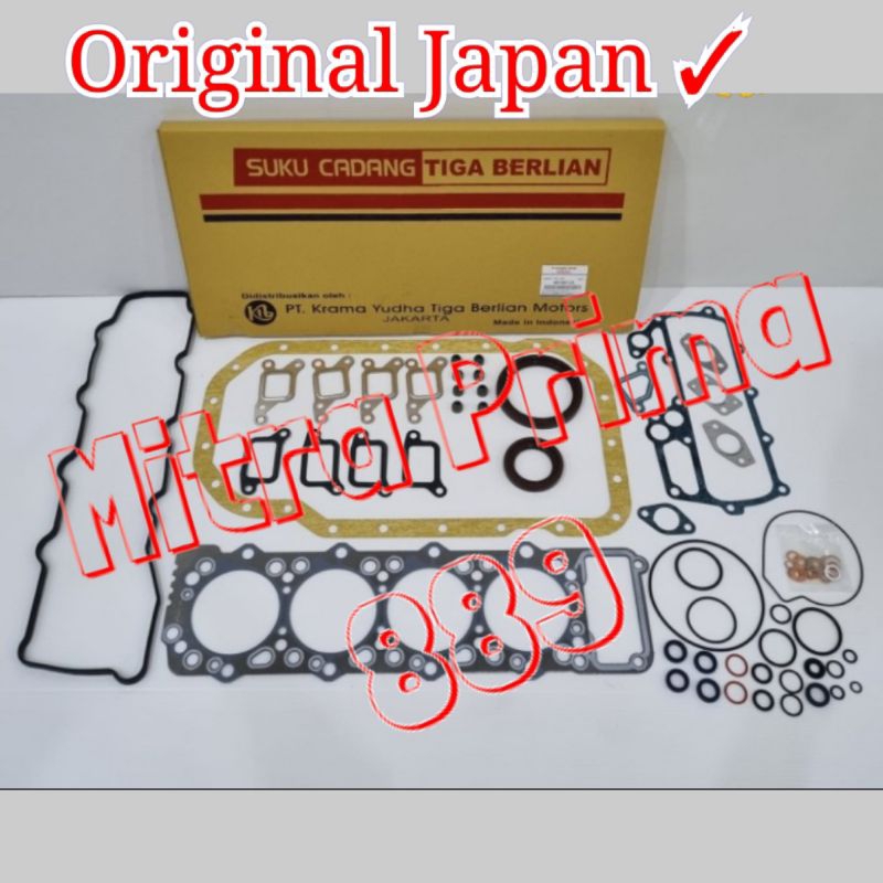 Jual Packing Paking Gasket Kit Engine full set Mitsubishi Triton L200 ...