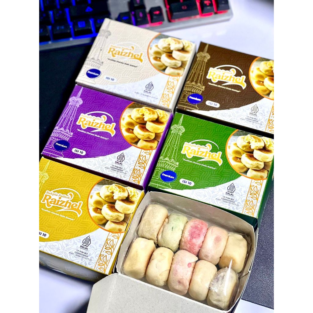 Jual SATUAN BAKPIA PATHOK RAIZHEL ISI 10 ASLI JOGJA | Shopee Indonesia