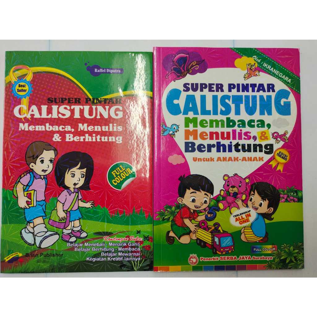 Jual Buku Calistung Membaca Menulis Dan Berhitung Shopee Indonesia 0231