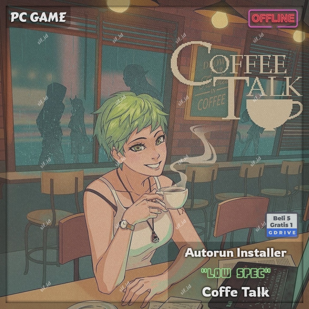 Jual Coffee Talk PC Game DVD Game PC Shopee Indonesia