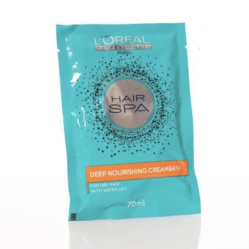 Jual L'oreal Hair Spa Creambath Sachet 70ml | Shopee Indonesia