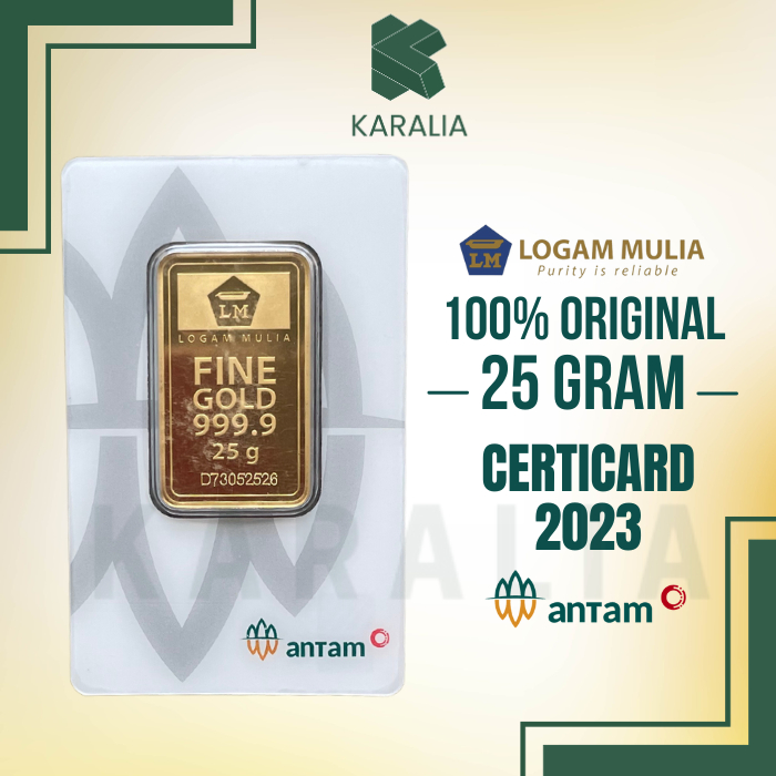 Jual Logam Mulia Emas Antam Gram Lm Antam Terbaru Certieye Certicard