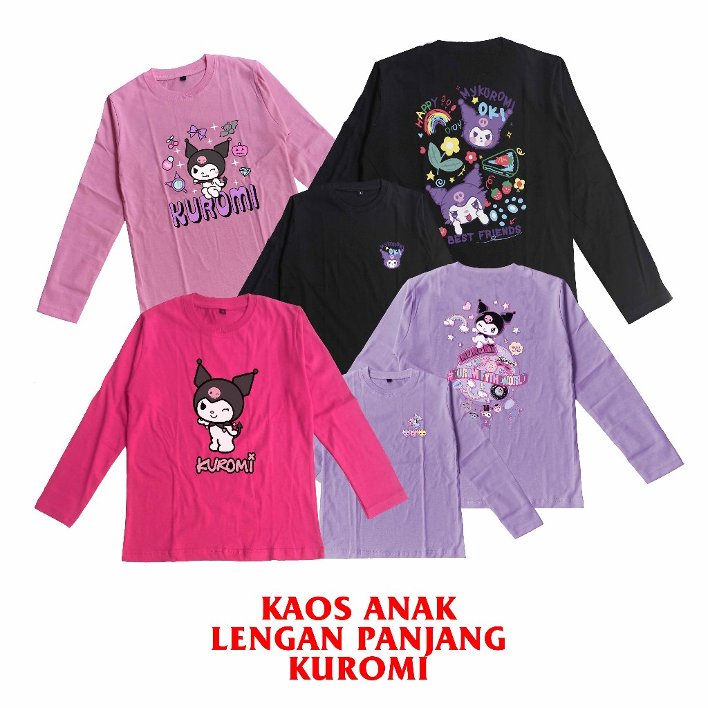 Character Kuromi Rok Celana Anak Perempuan