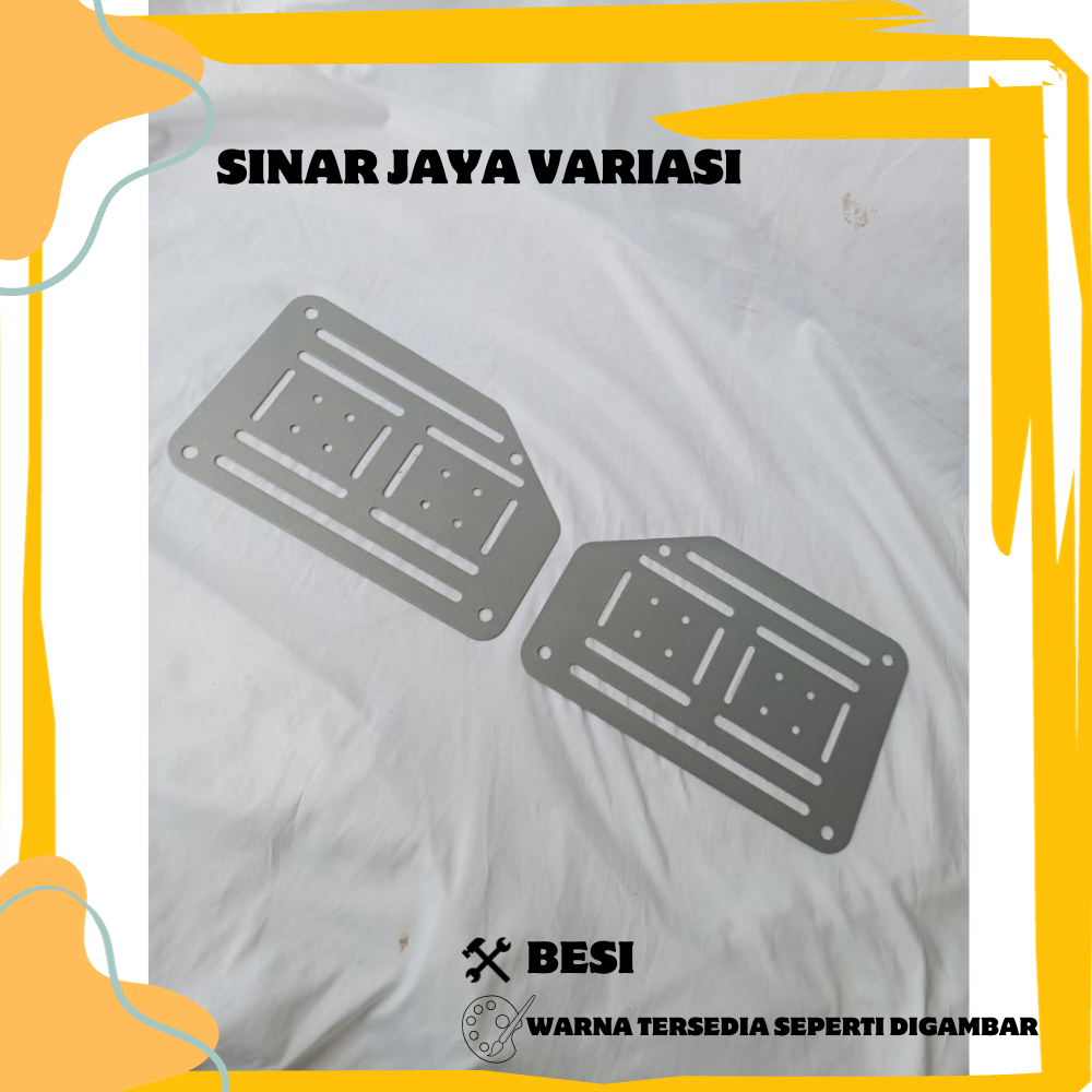 Jual Cover Side Box Sbl Universal Bracket Cover Atau Pelindung Sbl Hitam Shopee