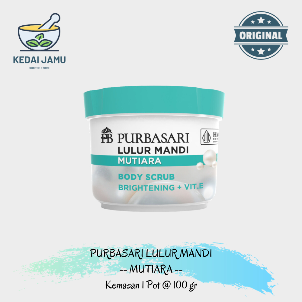 Jual Purbasari Lulur Mandi Gr Kecil Shopee Indonesia