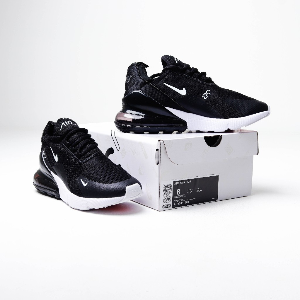 SLPRDS Sepatu Nike Air Max 270 Black White Red AirMax 270