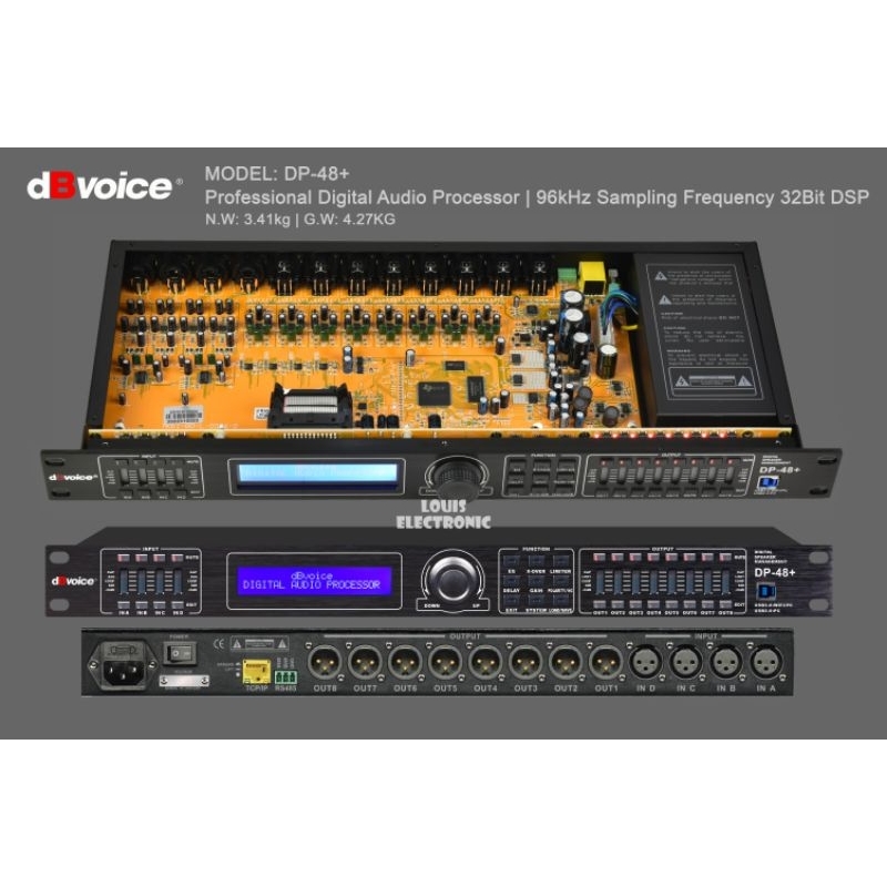 Jual Professional Management dBvoice DP-48+ DLMS Digital Audio ...