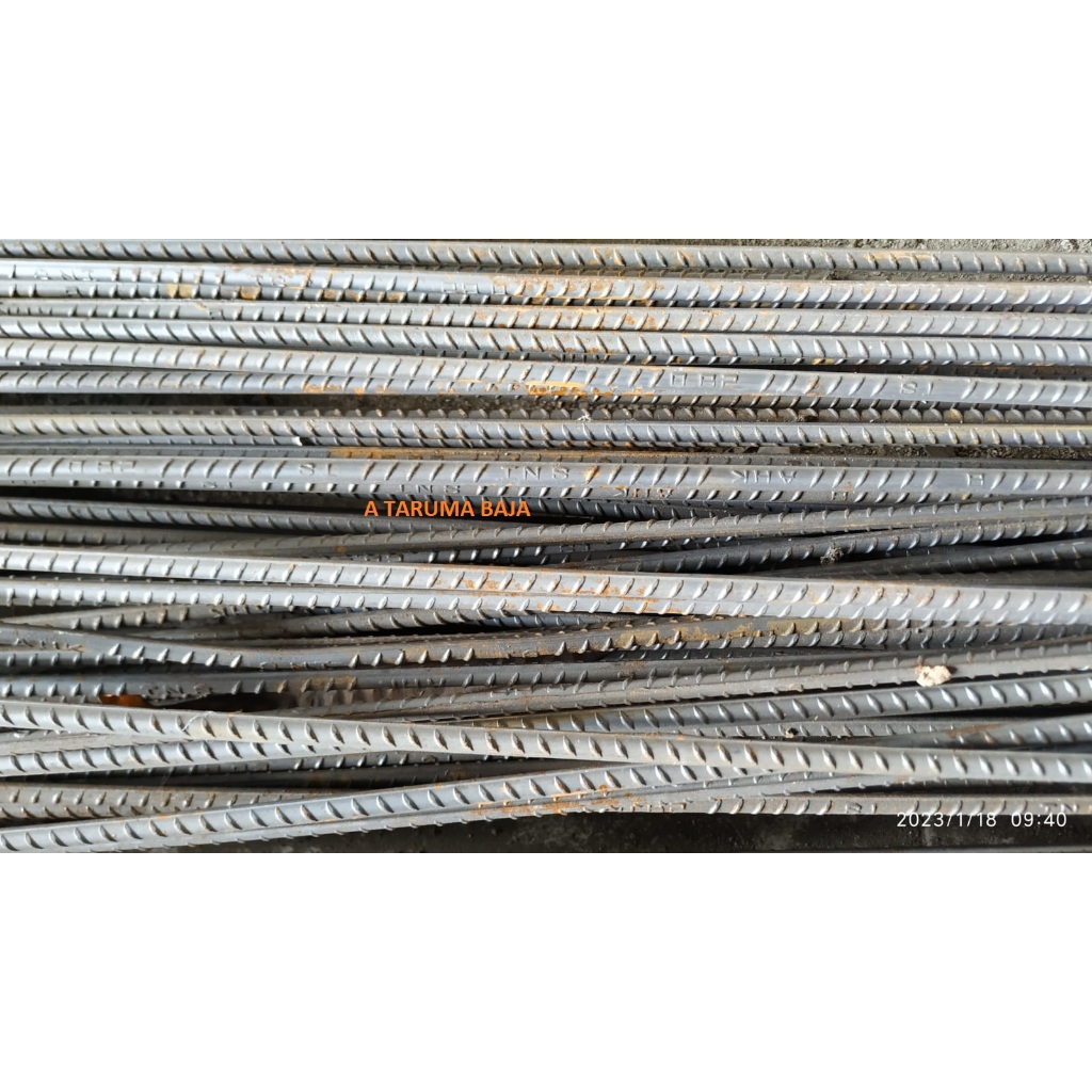 Jual Potongan Besi Beton 7mm Ulir, 8mm Polos, 8mm Ulir, Panjang 20cm s ...