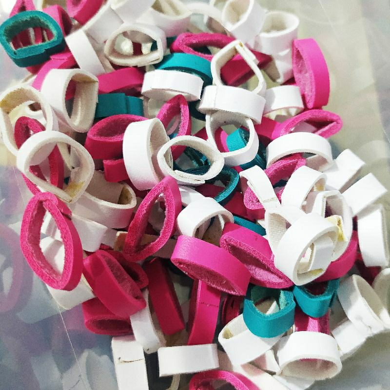 Jual loop mitasi sintetis warna ready size 12-26mm | Shopee Indonesia