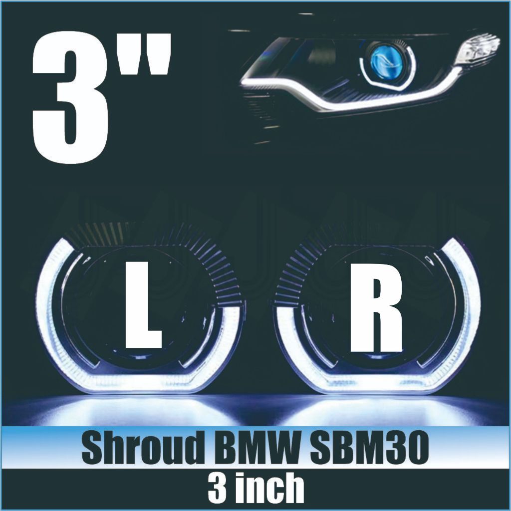Jual Shroud BMW SBM30 3 inch Shroud BMW SPORT 3 inch Angel Eyes Shopee Indonesia