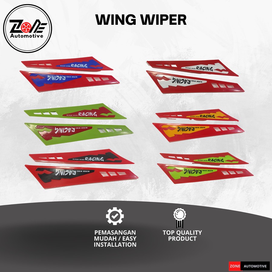 Jual Variasi Wiper Wing Truck Komplit / Wiper Wings Truk / Wiper Wing
