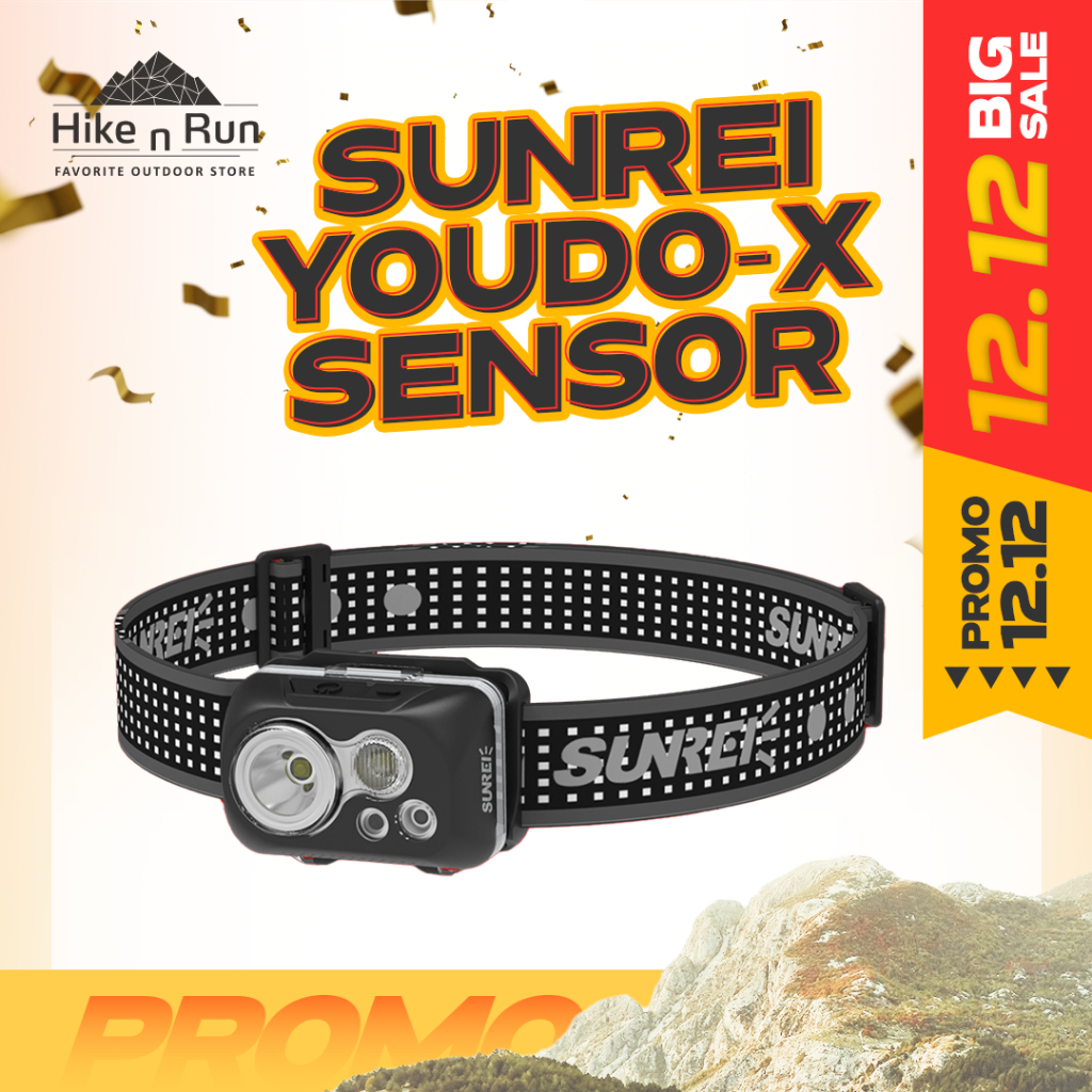 Jual Sunrei Youdo X (Sensor) Headlamp dengan Sensor | Shopee Indonesia