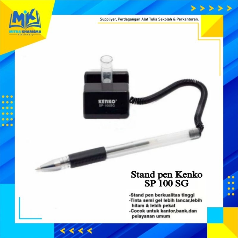 Jual Stand Pen Pulpen Meja Bolpoint Meja Kenko Sp 100 Sg Tinta Semi