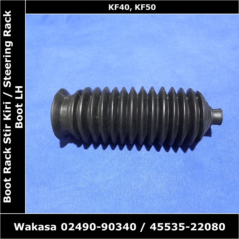 Jual Karet Boot Rack Stir Kiri Toyota Kijang Super 5K 1992 1995 non