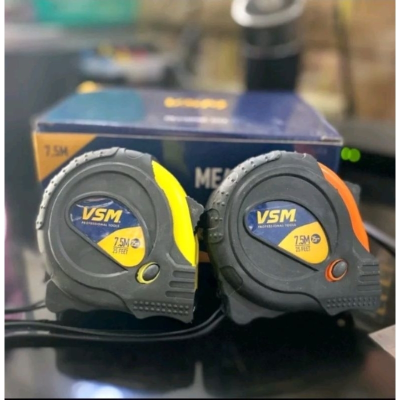 Jual METERAN VSM / ROLL METERAN 3M , 5M , 7,5 M | Shopee Indonesia