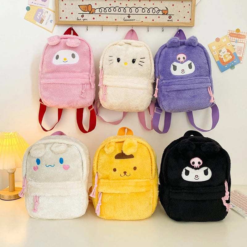 Jual Tas Sekolah Ransel Karakter Sanrio Cinnamorol Kuromi Melody