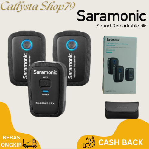 Jual Mic Saramonic Blink 500 B2 New Version And Blink 500 B2 Wireless