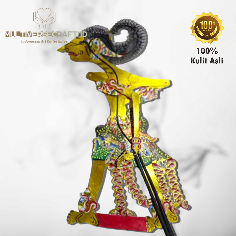 Jual Wayang Kulit Sapi Asli Wisanggeni Alusan Standar Dalang Shopee