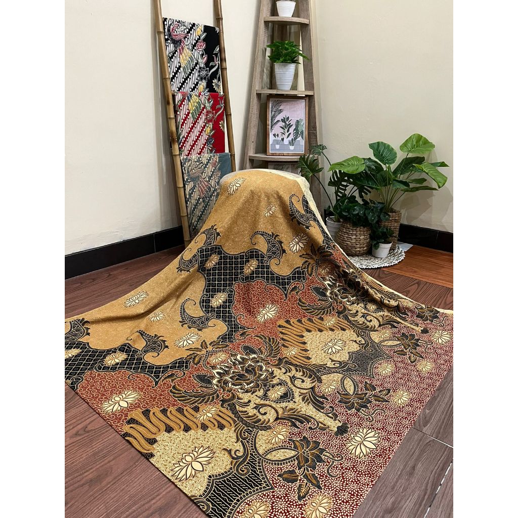 Jual Kain Batik Solo Cabut Motif Gunungan Parang Shopee Indonesia