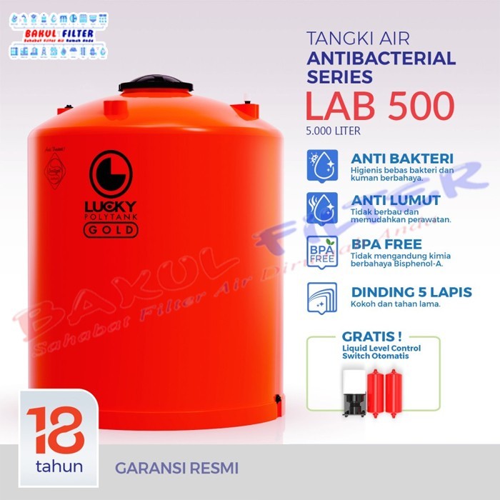 Jual Tangki Toren Air Antibakteri Lucky Liter Lab Shopee Indonesia