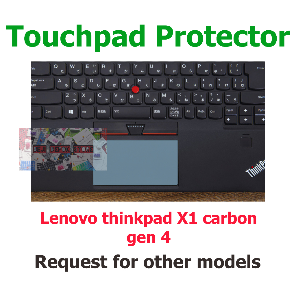 Jual Touchpad Protector Lenovo Thinkpad X1 carbon gen 4 | Shopee Indonesia