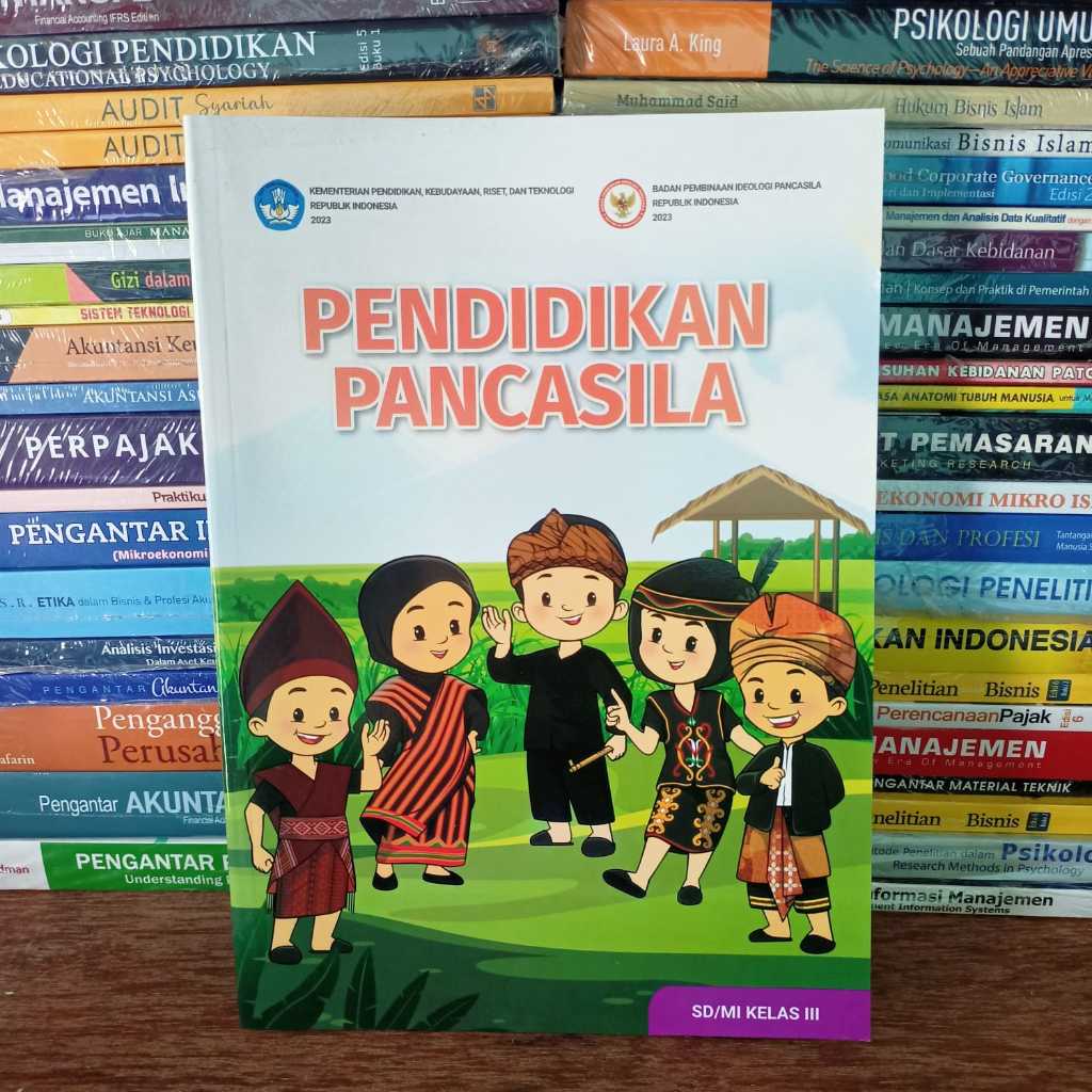 Jual Buku Pendidikan Pancasila SD/MI Kelas 3 Kurikulum Merdeka ...