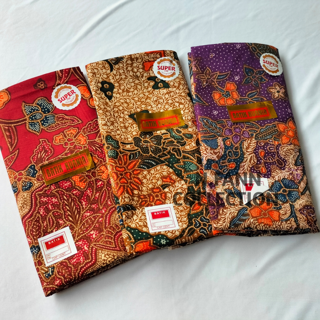 PAKET HEMAT ISI 3 SARUNG KAIN JARIK BATIK KURNIA BAHAN KATUN BAHAN LEMBUT, KAIN UNTUK PERSIAPAN IBU MELAHIIRKAN